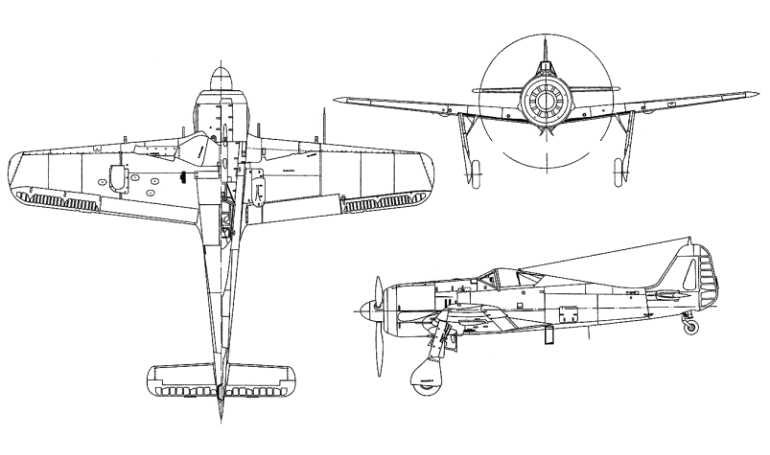 WAR Focke-Wulf 190 WFOC 3D view