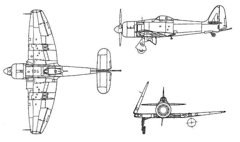 WAR Hawker Sea Fury WFUR 3D view