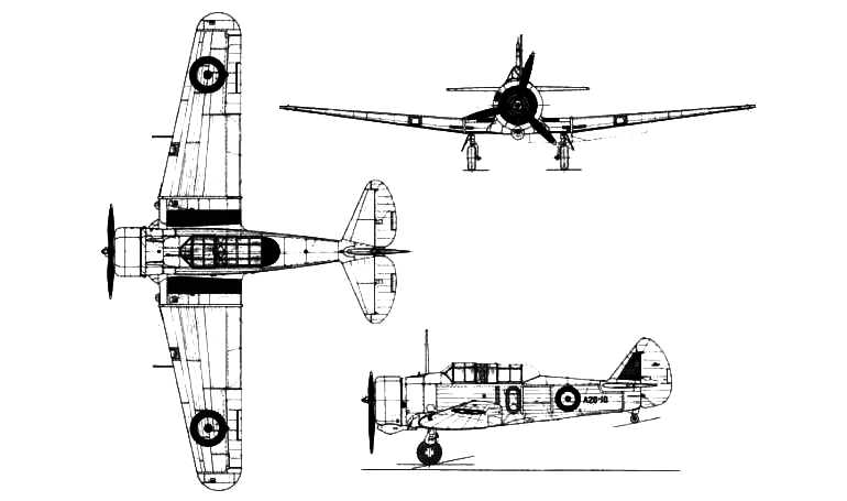 COMMONWEALTH (1) CA-16 Wirraway WIRR 3D view