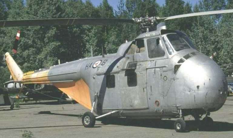 SIKORSKY CH-34 Chocktaw S58P — ICAO Type Designator H1P L/G