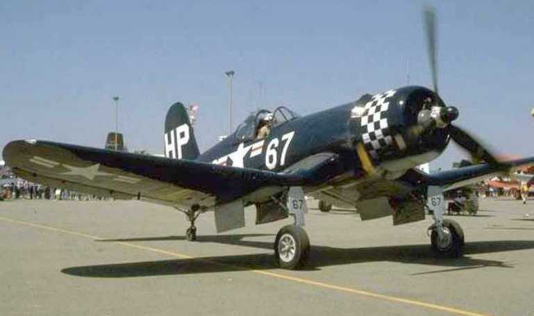 WAR Vought F4U Corsair WF4U aircraft photograph
