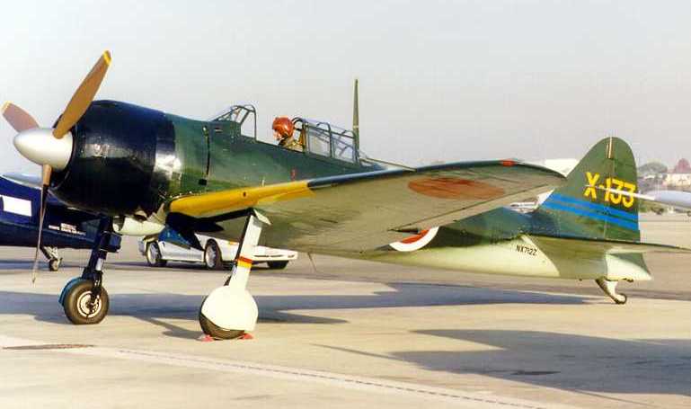 WAR Mitsubishi Zero WZER aircraft photograph